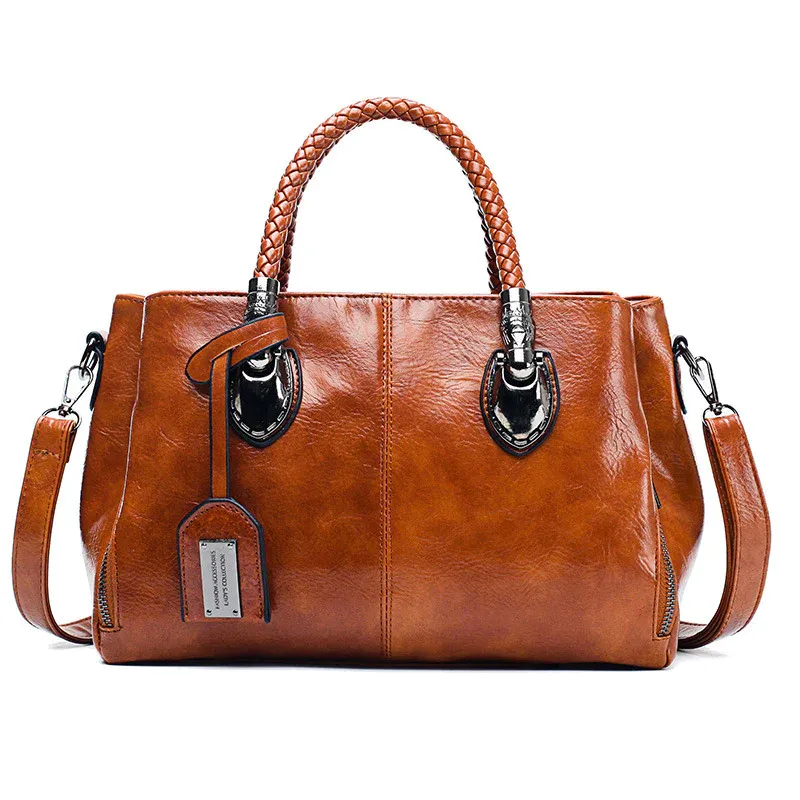🔥Hot Sale 💥Quality—Women's Leather Boston Bag
